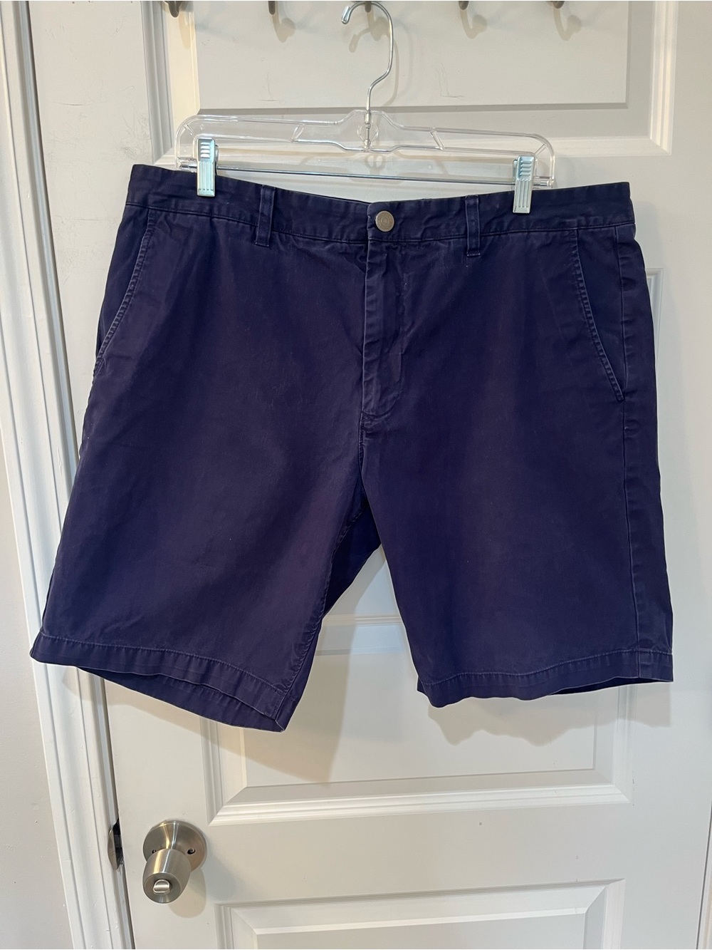 Bonobos Casual Golf Shorts Mens Waist 38 9 Inch Inseam Navy‎ Blue 100% Cotton